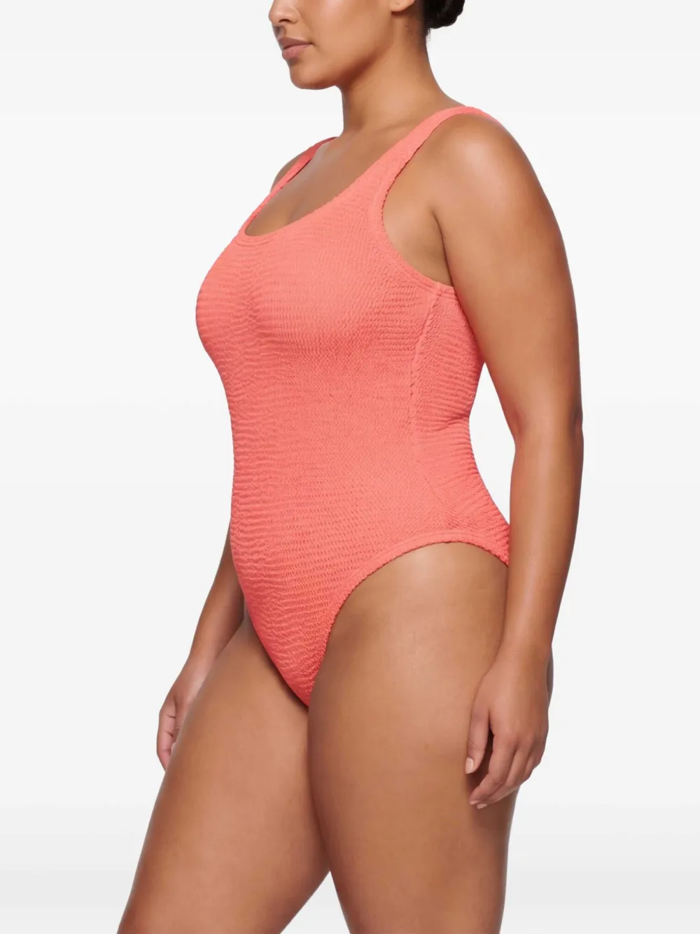 PARAMIDONNA Hailey badpak met textuur Oranje