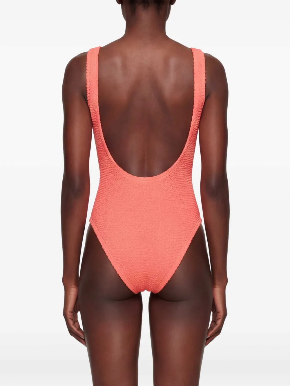 PARAMIDONNA Hailey badpak met textuur Oranje