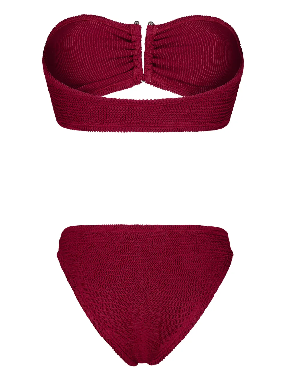 Paramidonna Frida Textured Bikini In Red