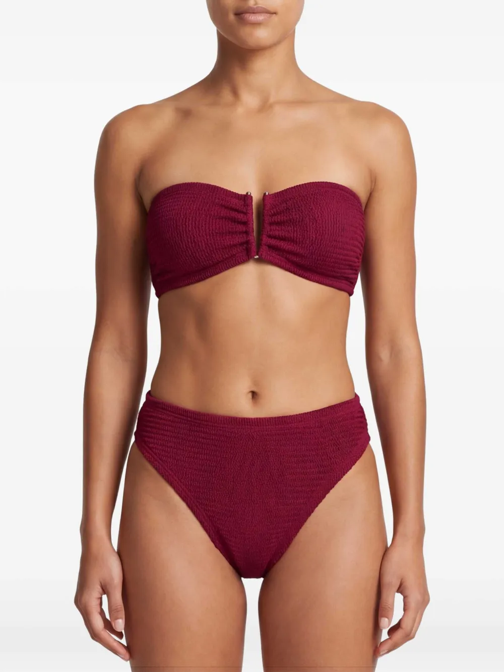 PARAMIDONNA Frida bikini met textuur Rood