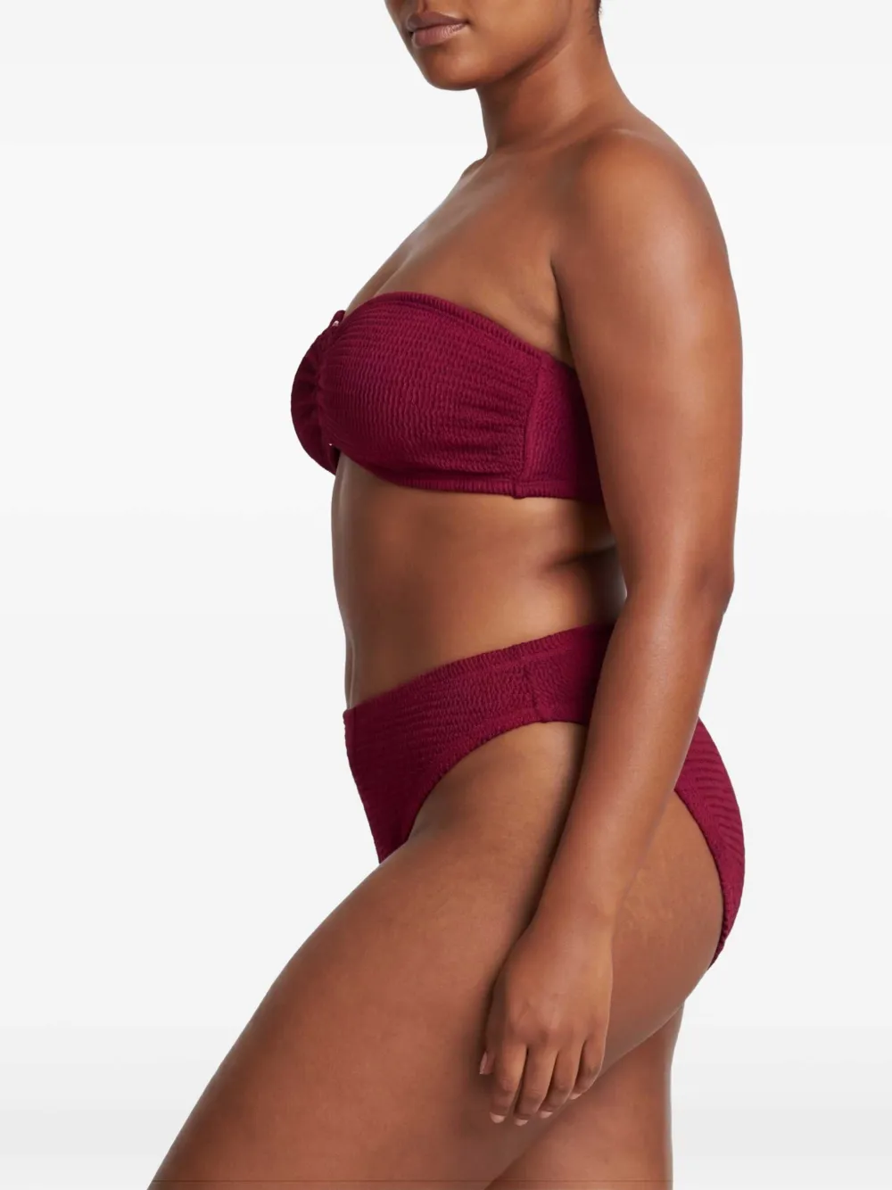 PARAMIDONNA Frida bikini met textuur Rood