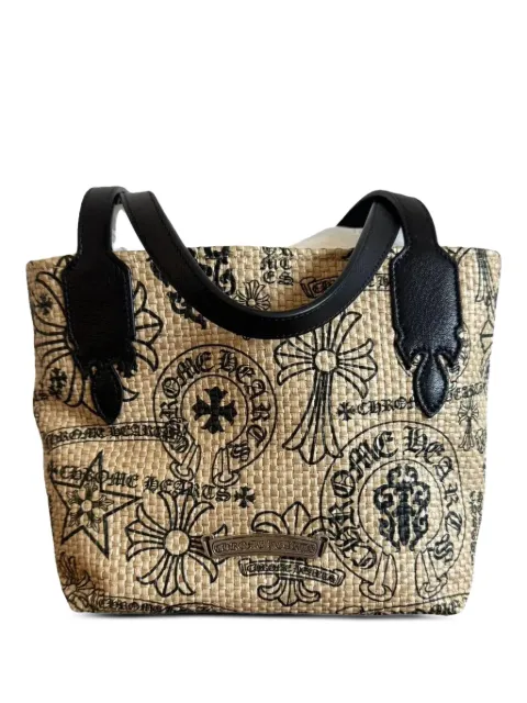 Chrome Hearts monogram-print beach bag