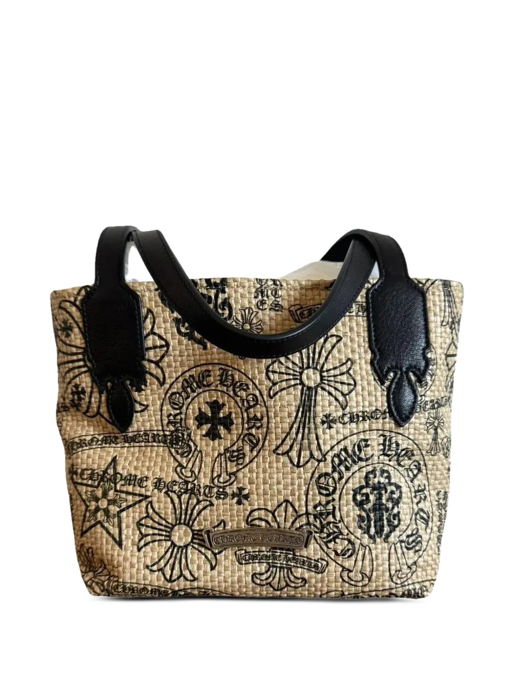 Chrome Hearts monogram-print beach bag | Neutrals | Image 1