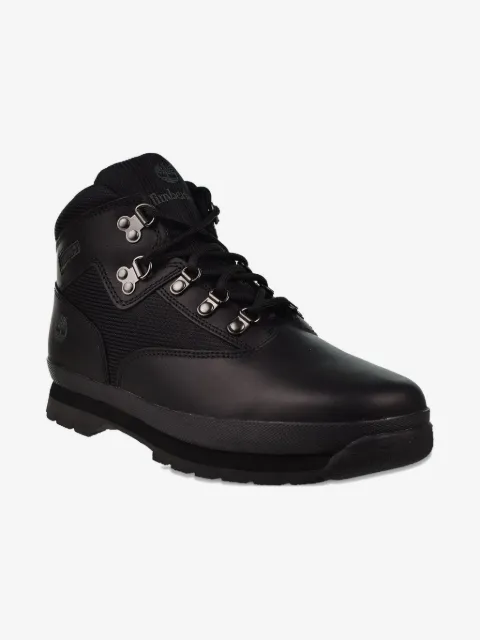 Timberland Kids Euro Hiker Mid "Black" boots