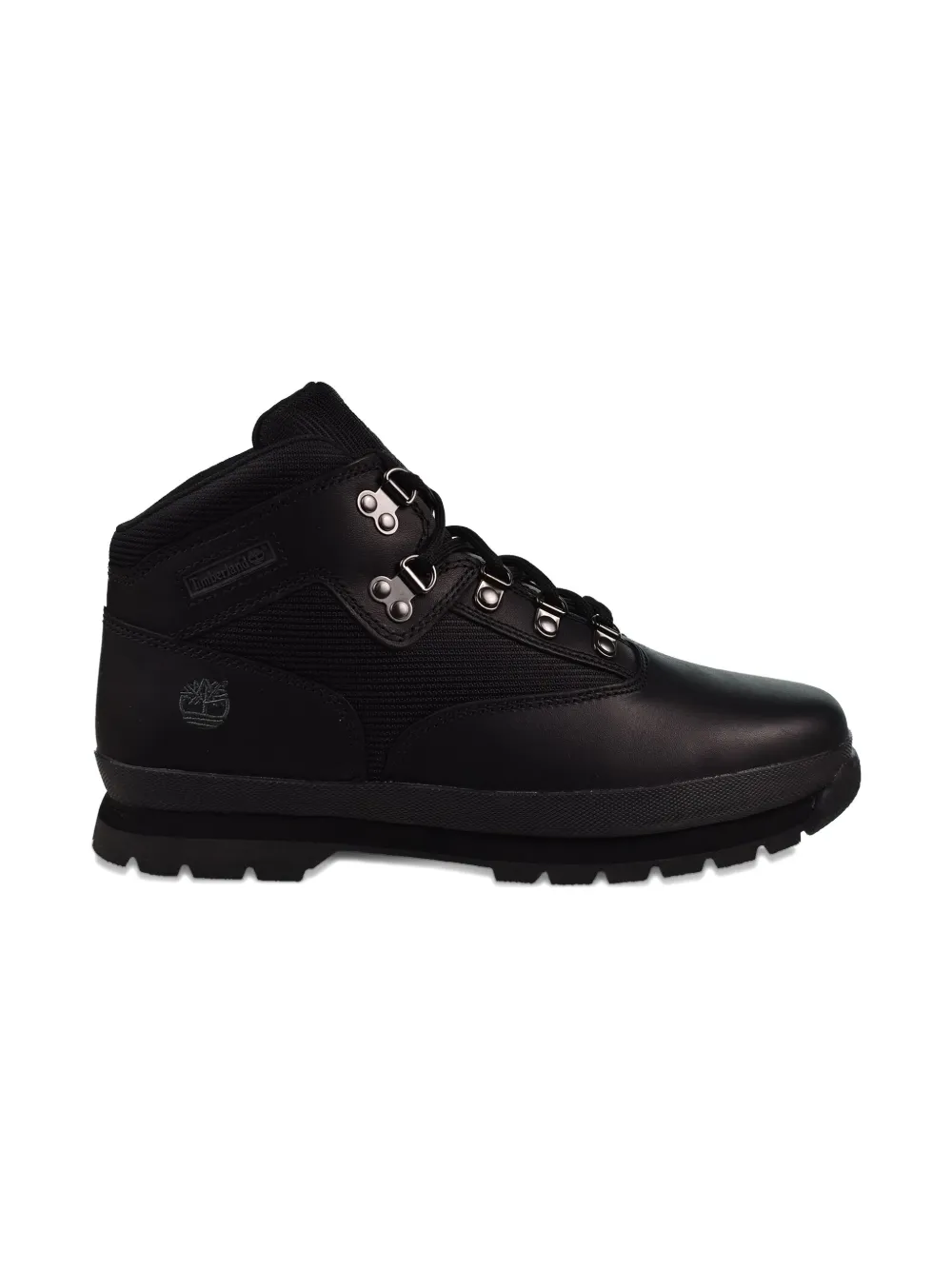 Timberland Kids Euro Hiker Mid Black boots - Zwart