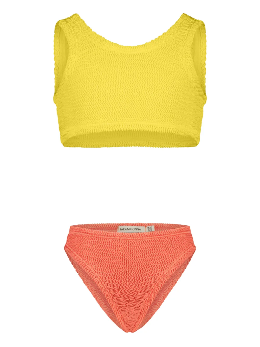 Paramidonna Kids' Katy Bikini In Yellow