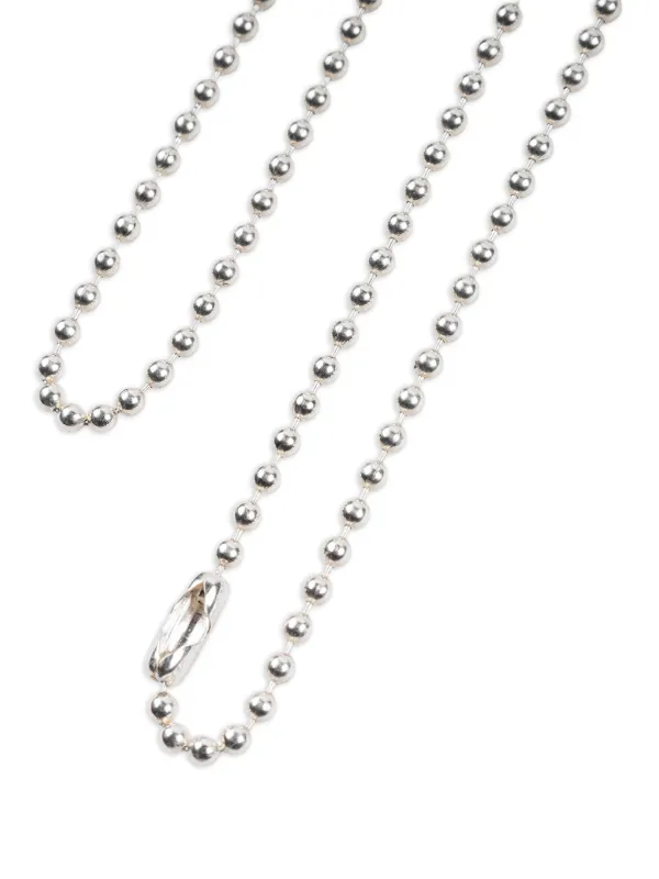CHROME HEARTS BALL CHAIN ネックレス シルバー Chrome Hearts ball-chain Necklace | Silver | FARFETCH