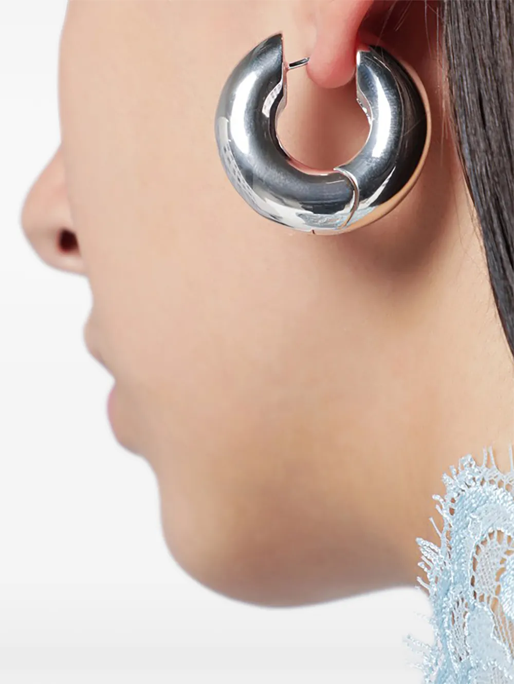 éliou devon hoop earrings - Zilver