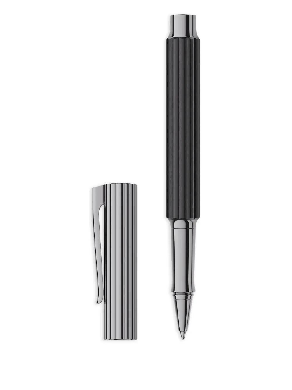 Graf von Faber-Castell Ribbed Stationery Pen - ブラック