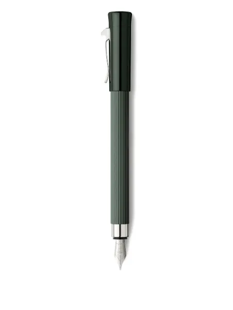 Graf von Faber-Castell ribbed metal fountain pen