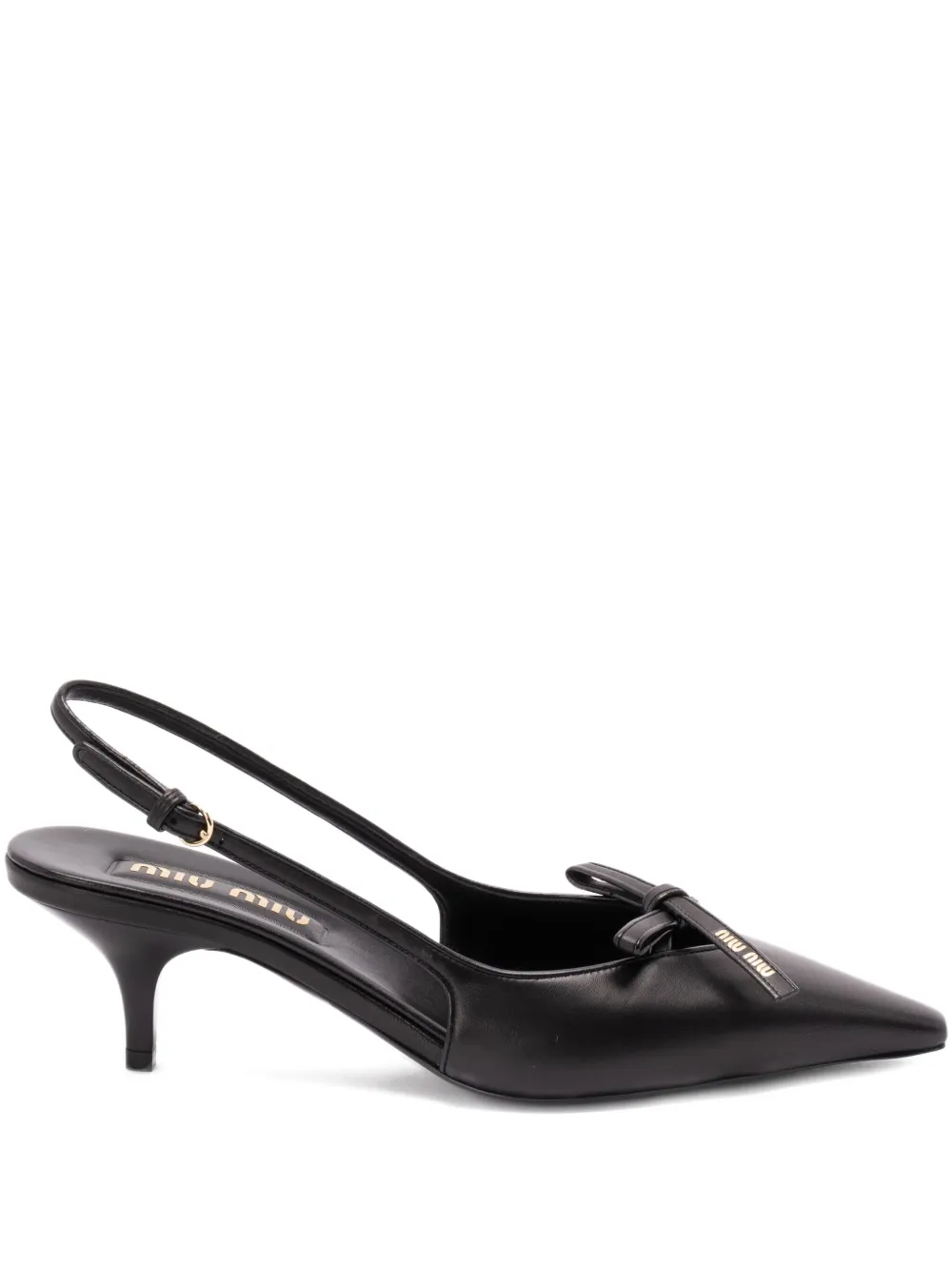 Miu Slingback pumps Zwart