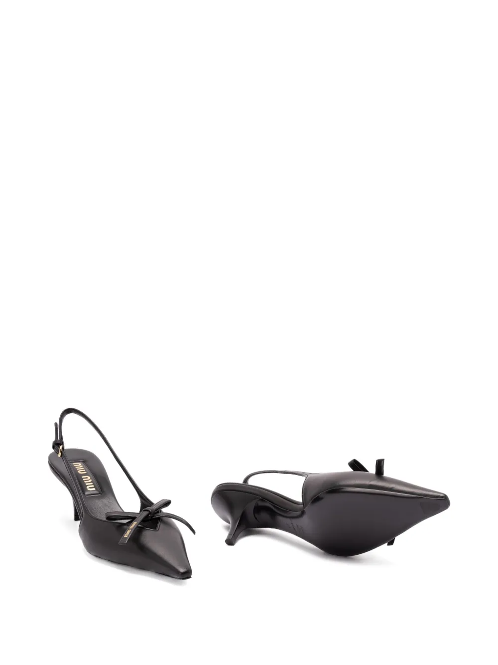 Miu Slingback pumps Zwart