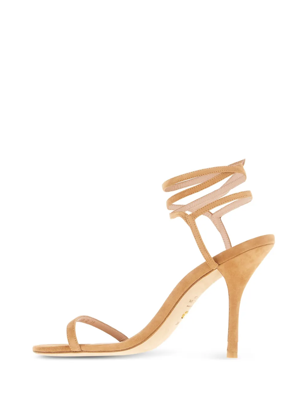 Stuart Weitzman Sandalen met enkelbandje Beige