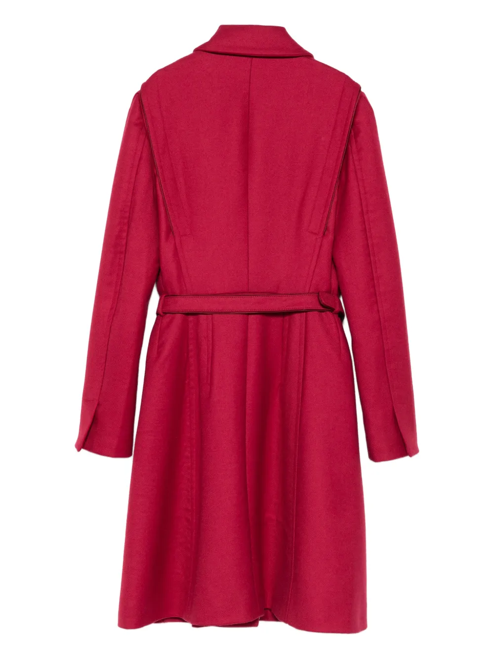 John Galliano Pre-Owned 2000s jas met ceintuur - Roze