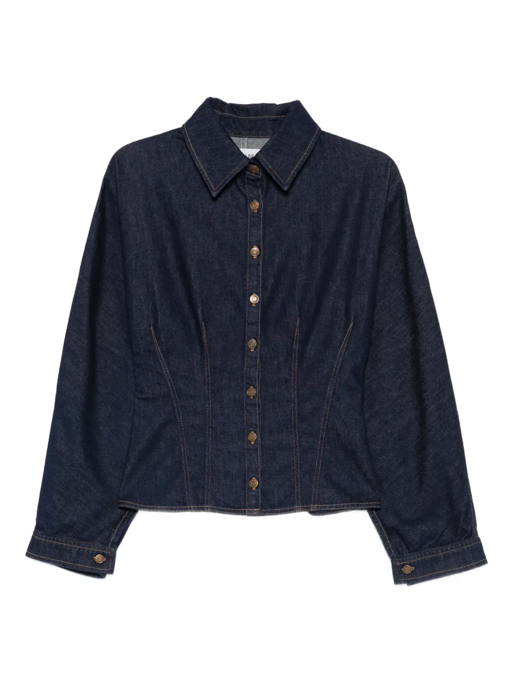 AGOLDE Devon buttoned shirt | Blue | Image 1