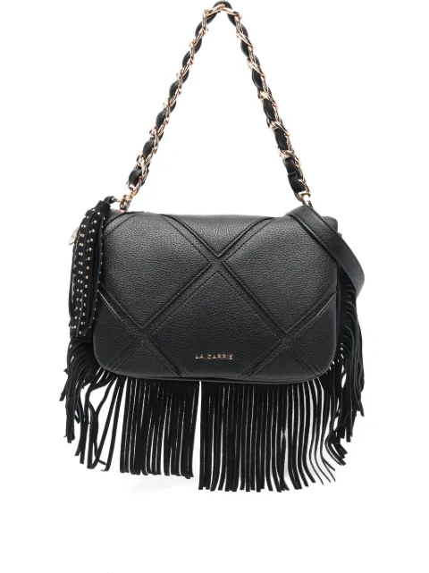 La Carrie medium Isabel fringed shoulder bag