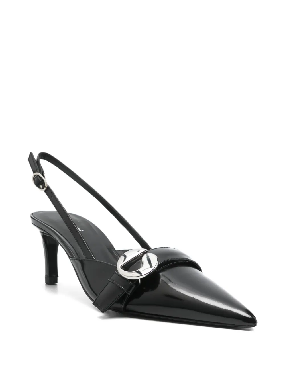 Coperni Belt Kitten-heels Pumps In Black