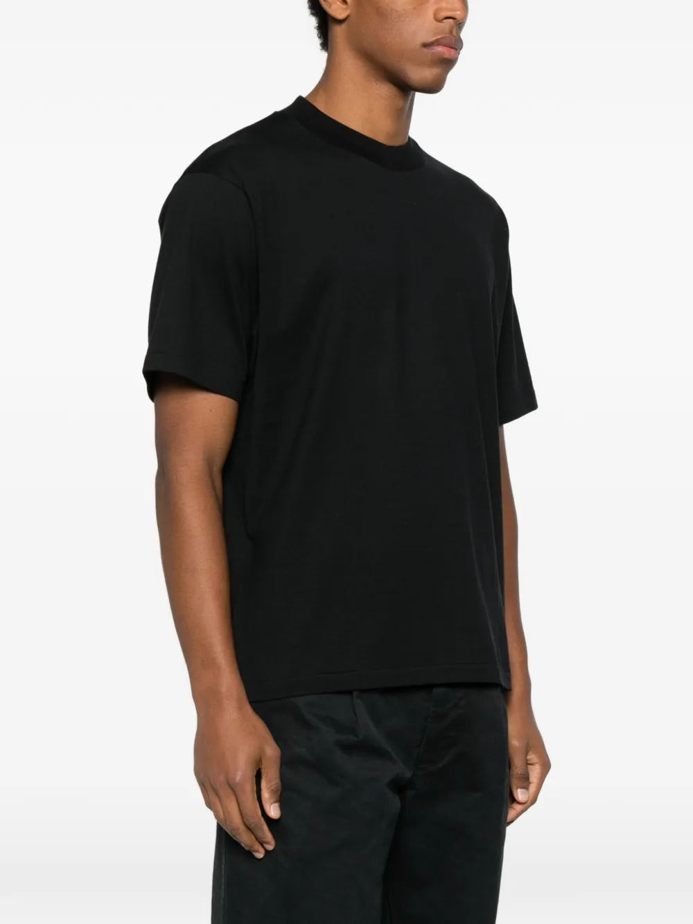 Kaptain Sunshine Tube Crew-neck T-shirt In Black
