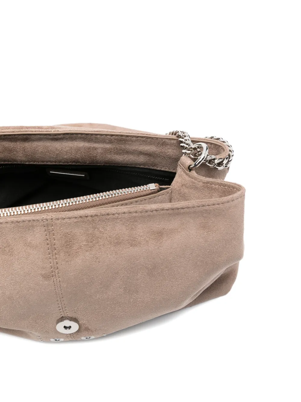 La Carrie Ethnic Eyelet Chain Shoulder Bag In Neutral