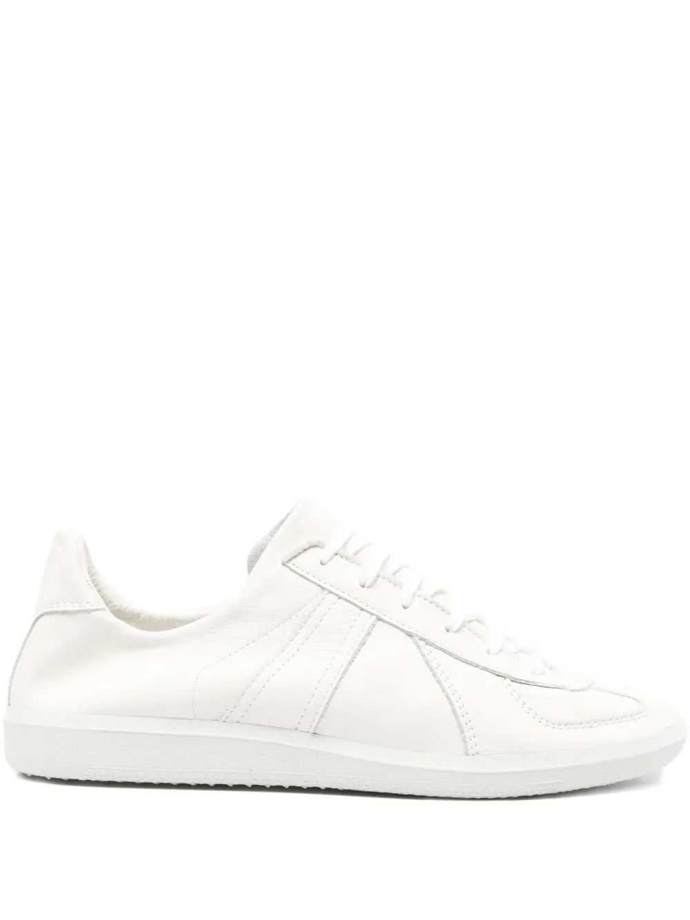 Kaptain Sunshine Panelled Sneakers In White