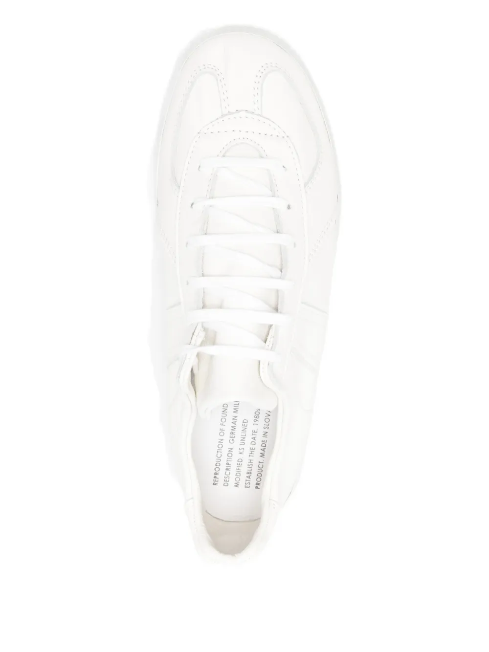 Kaptain Sunshine Panelled Sneakers In White
