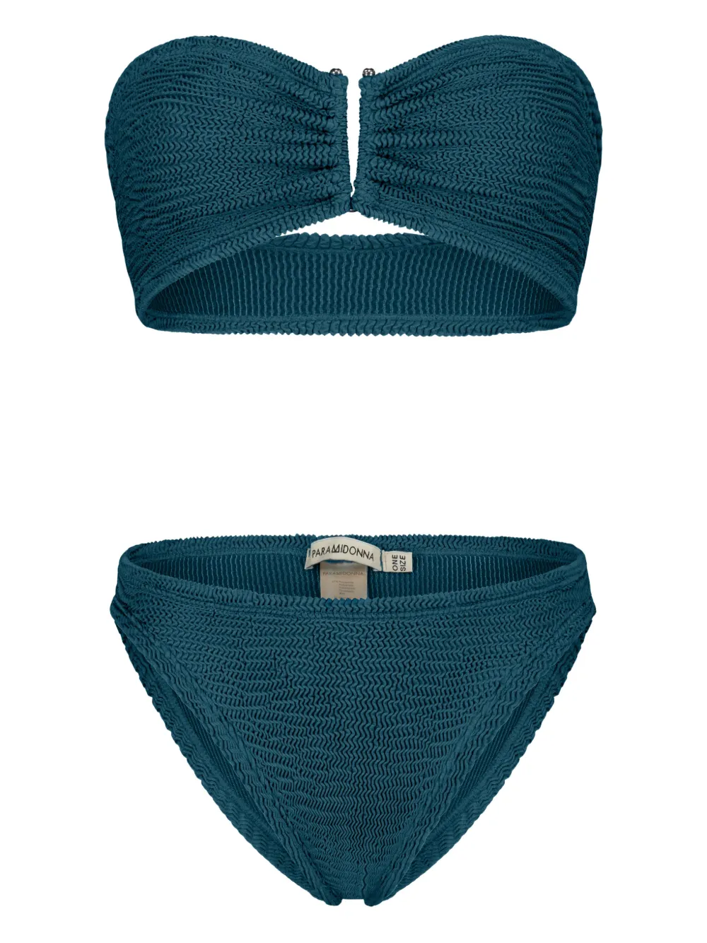 PARAMIDONNA Frida textured two pieces set | Blue | Image 1