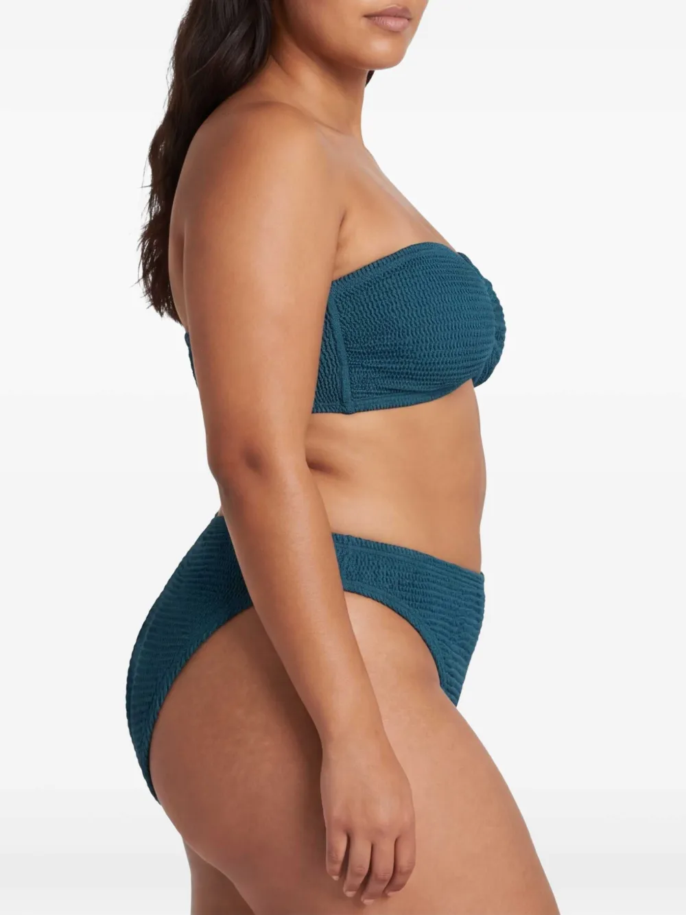 PARAMIDONNA Frida tweedelige set met textuur Blauw