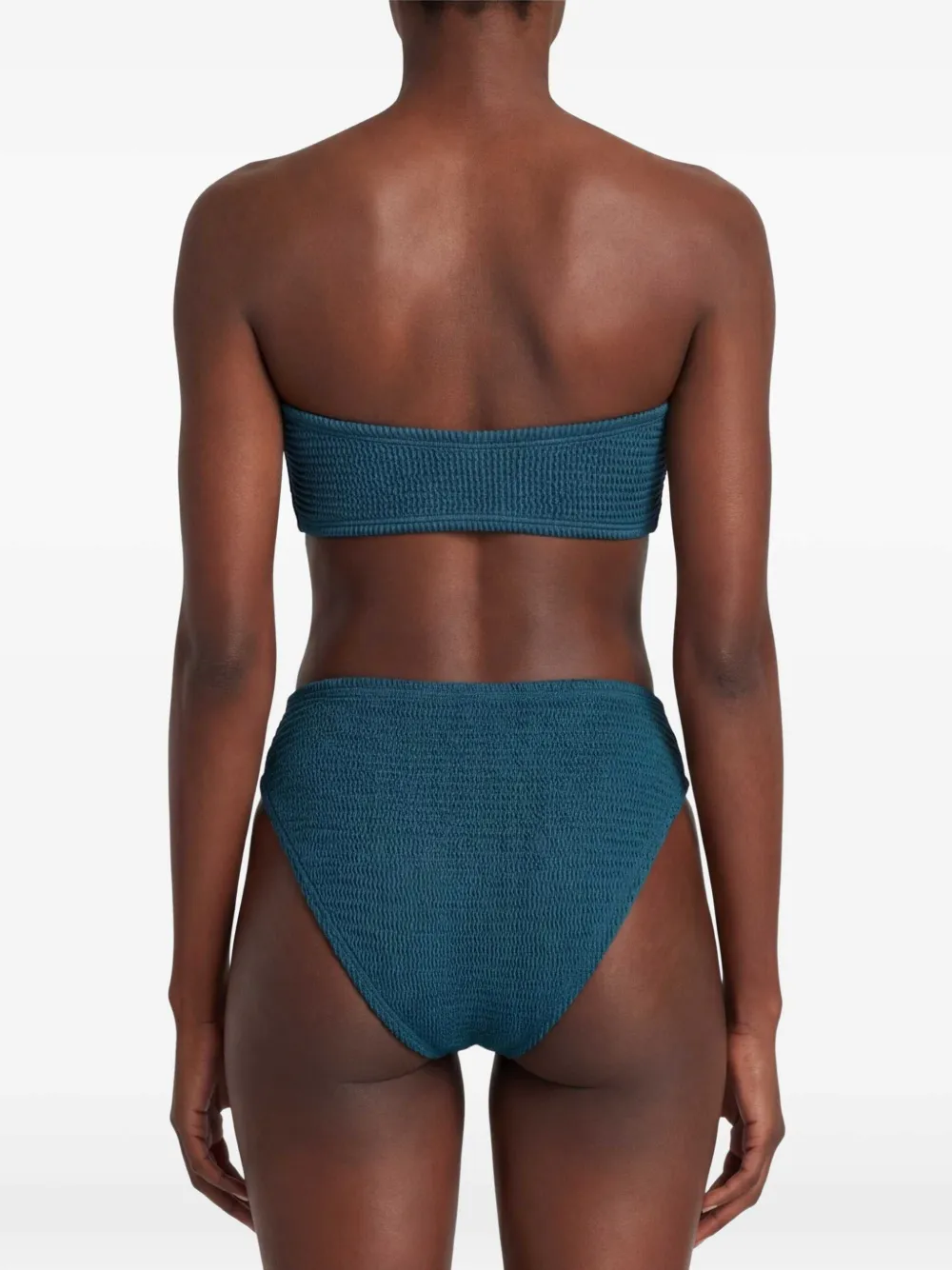 PARAMIDONNA Frida tweedelige set met textuur Blauw