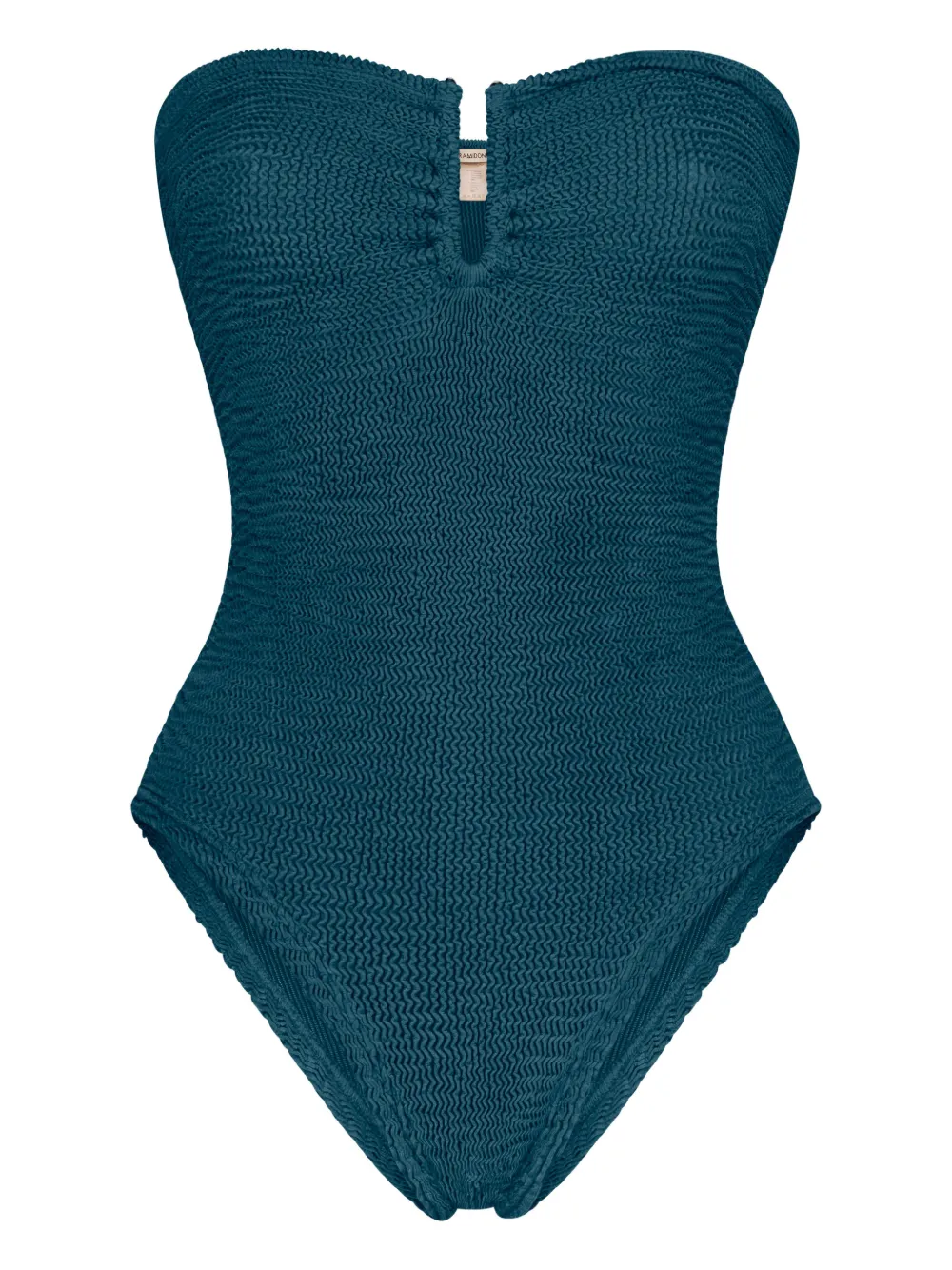 PARAMIDONNA Frida textured one-piece | Blue | Image 1