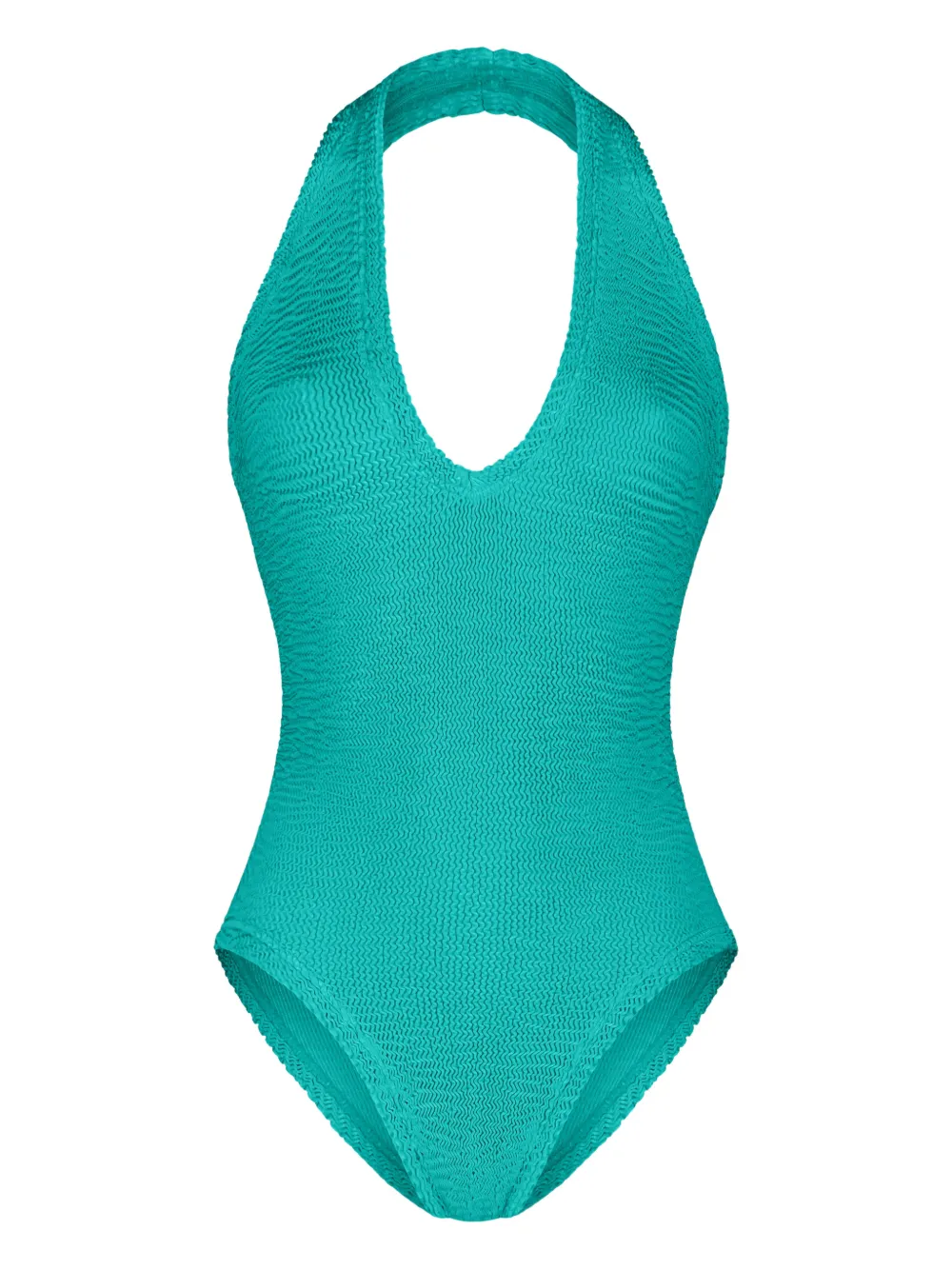 PARAMIDONNA Costume intero Julia con scollo all'americana - Blu