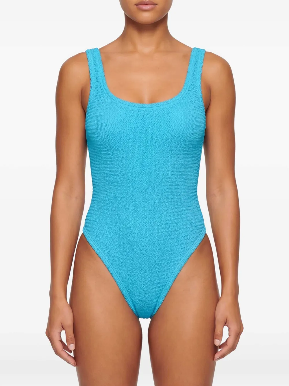 PARAMIDONNA Hailey badpak met textuur Blauw