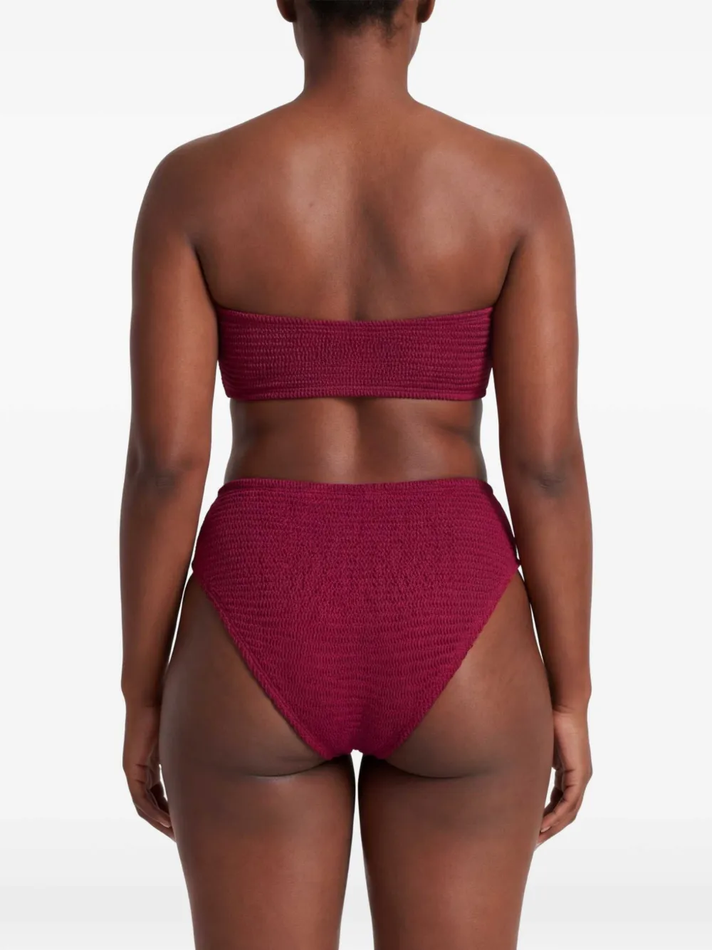 PARAMIDONNA Chloe tweedelig badpak met ring Rood