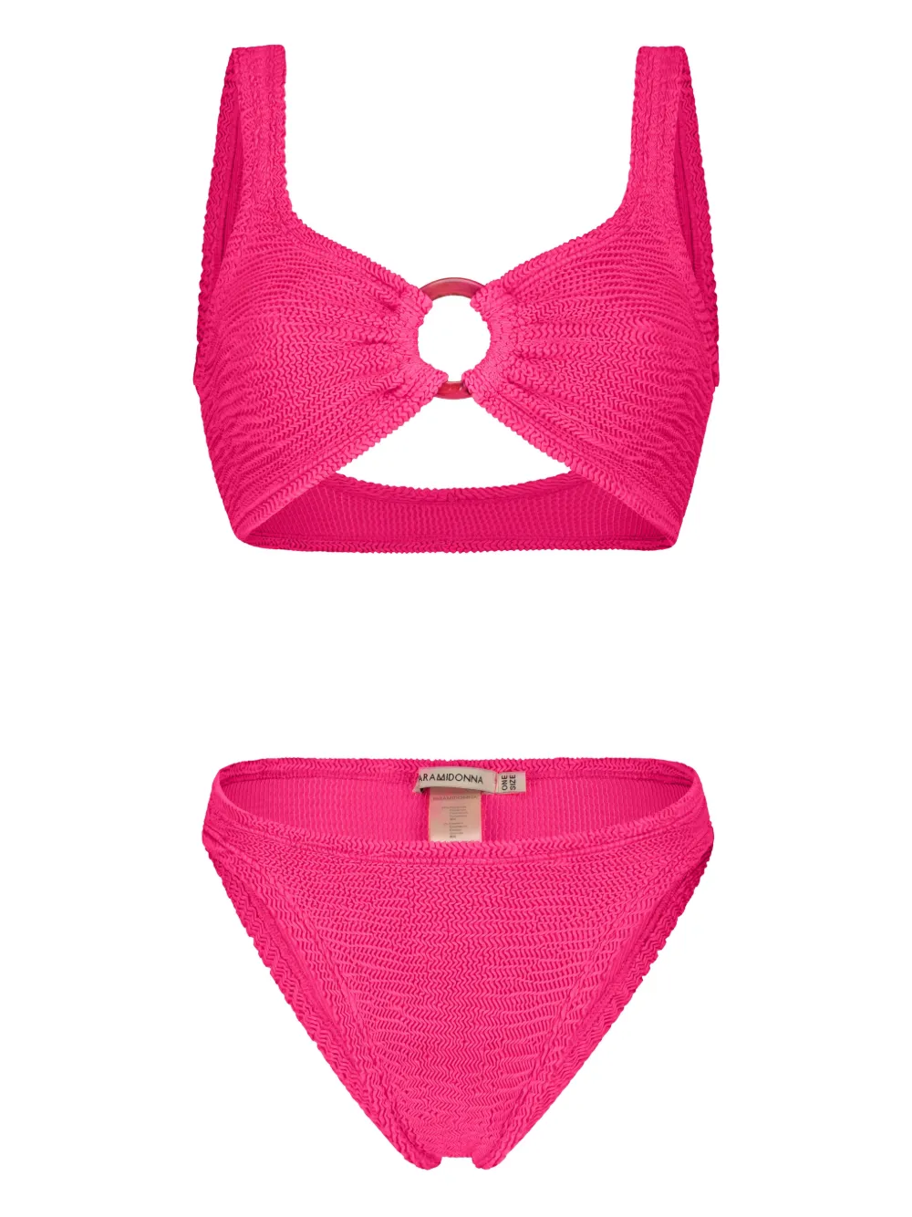 PARAMIDONNA Bikini Irina con anello - Rosa
