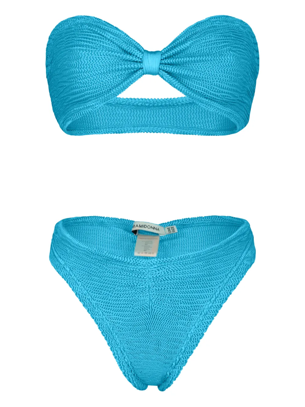 PARAMIDONNA Bikini due pezzi Lucy - Blu