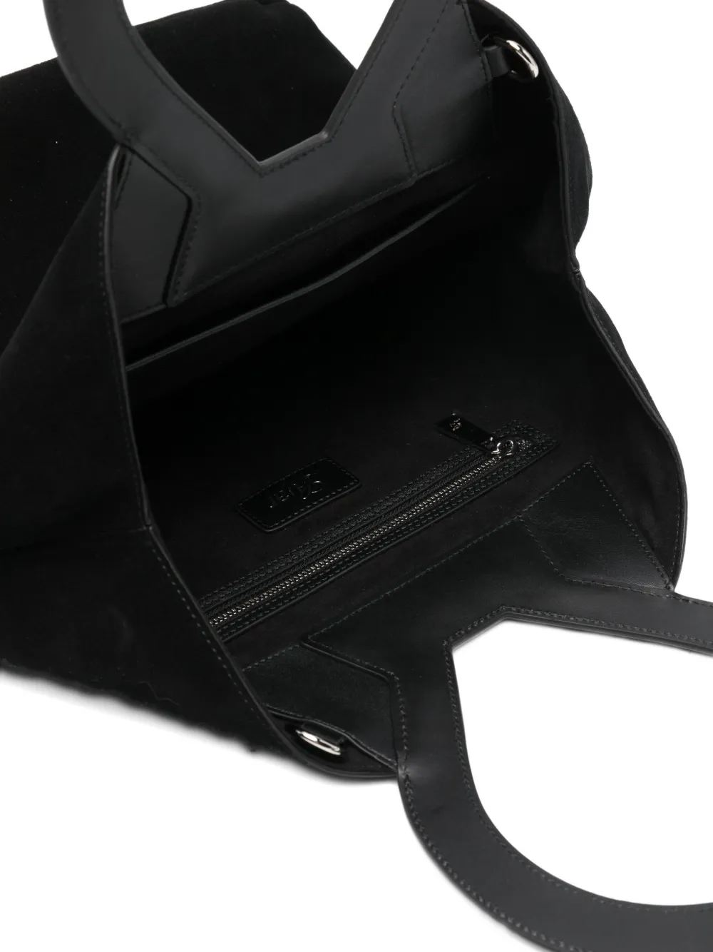 Luar Brooke Round-handle Tote Bag In Black