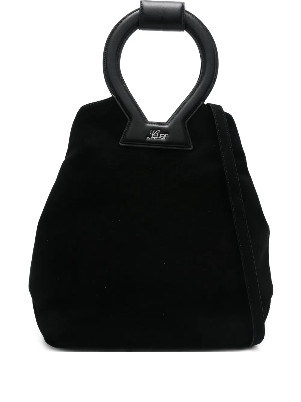 LUAR Brooke round-handle tote bag | Black | Image 1