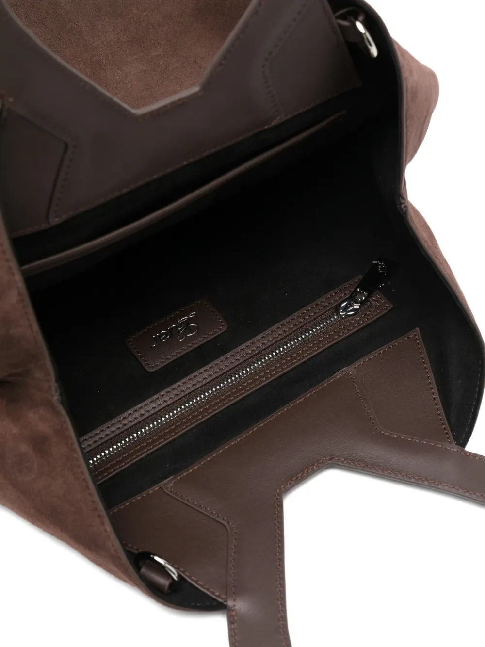 Luar Brooke Round-handle Tote Bag In Brown