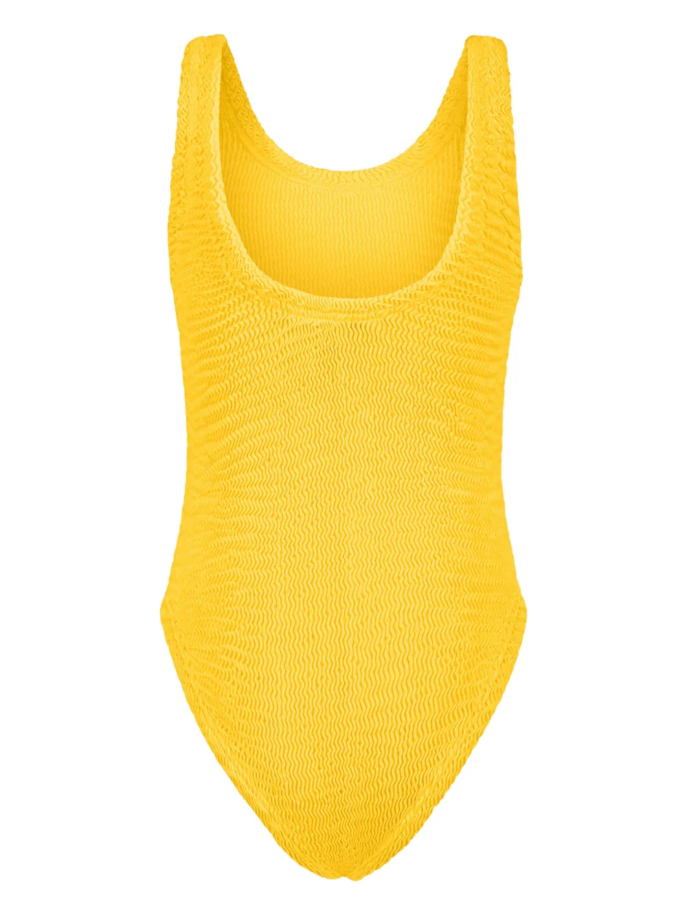  Paramidonna Kids Izza Textured Swimsuit - Yellow 