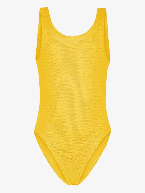 PARAMIDONNA Kids Izza textured swimsuit
