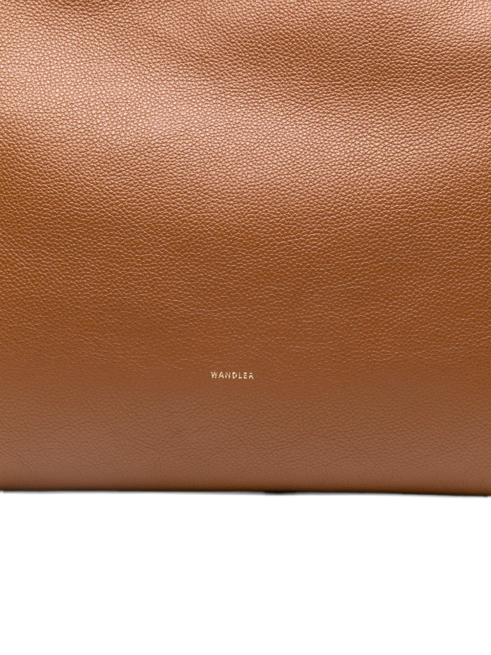 Wandler Penelope Zip-up Shoulder Bag In Brown