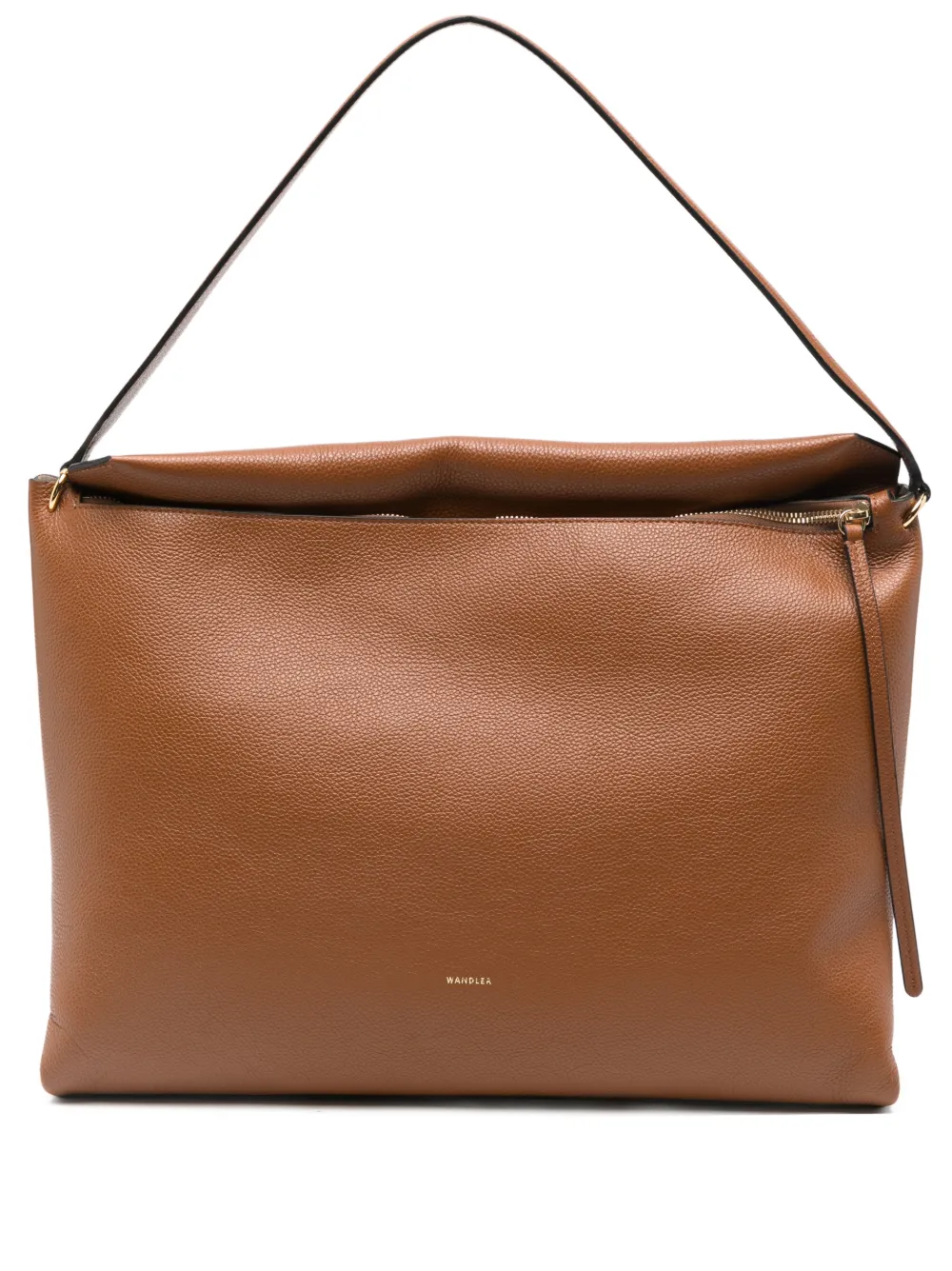 Wandler Penelope Zip-up Shoulder Bag In Brown