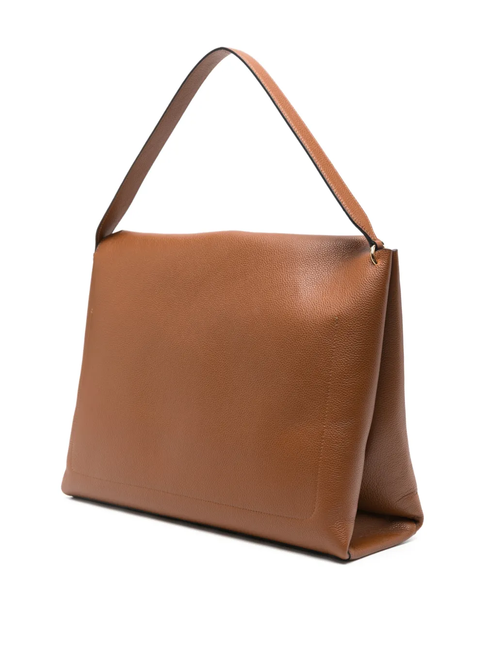 Wandler Penelope Zip-up Shoulder Bag In Brown
