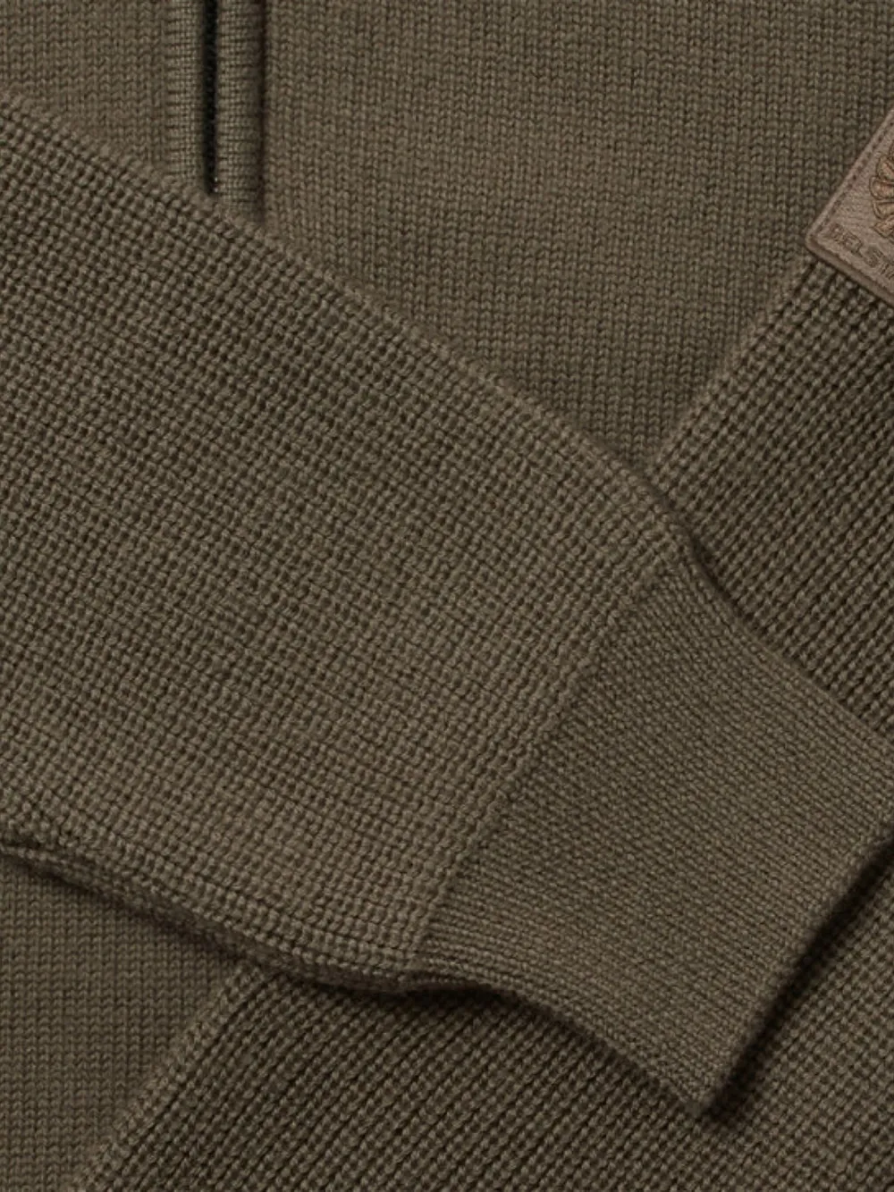 Belstaff Trui met raglan mouwen en rits Groen