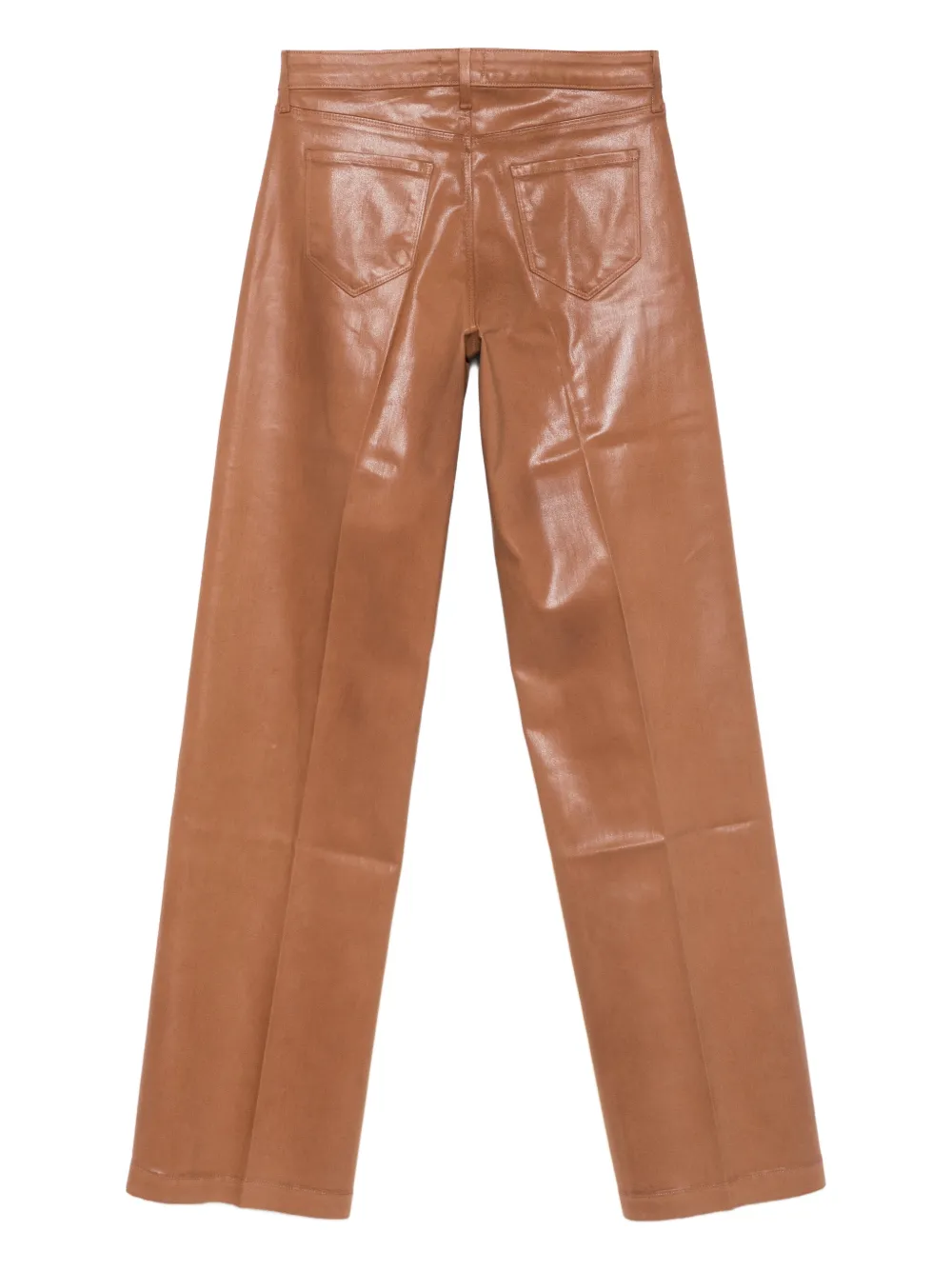 L'Agence Clayton wide-leg trousers - Bruin
