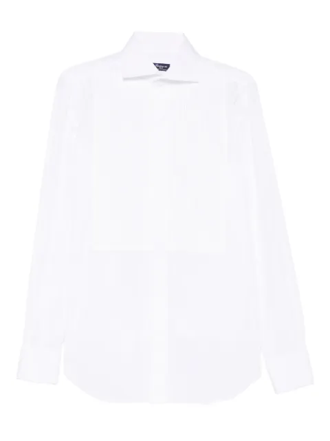 Finamore 1925 Napoli camisa de esmoquin plisada