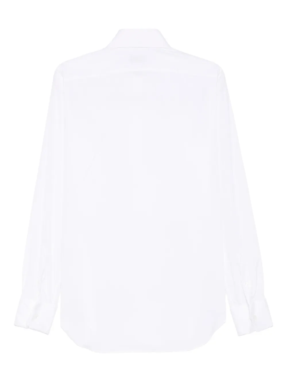 Finamore 1925 Napoli tuxedo pleated shirt - Wit