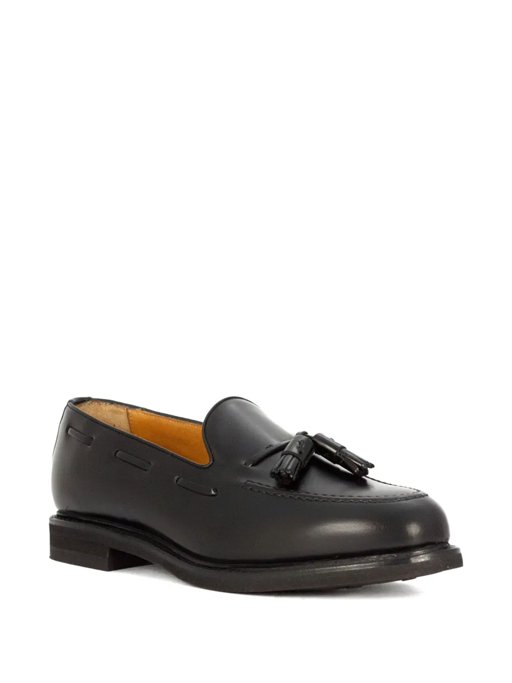 Berwick Shoes 8491 loafers met kwastje - Zwart