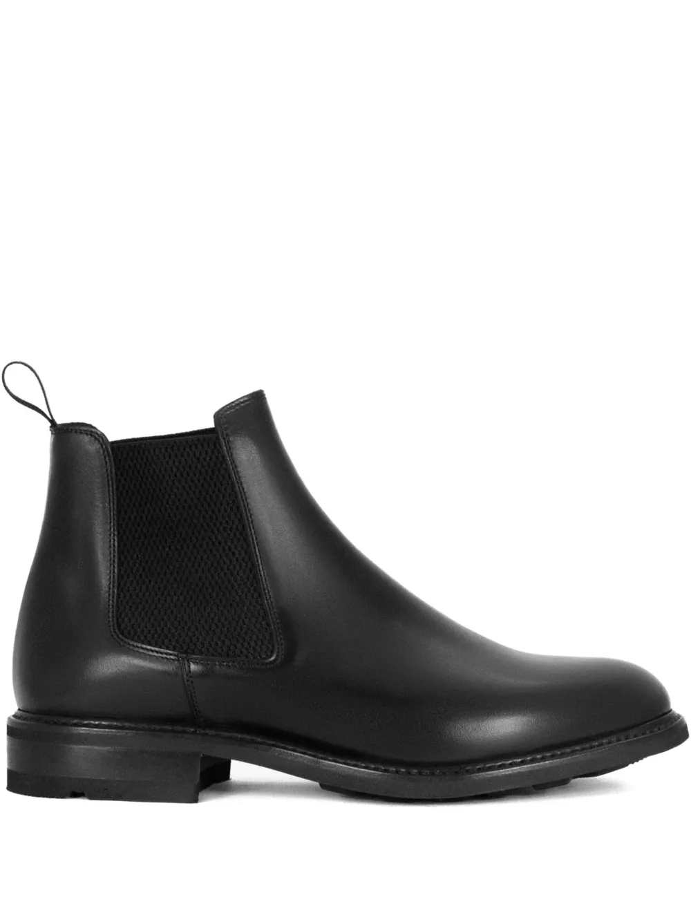 Berwick Shoes 303-K1 サイドゴア プルタブブーツ - ブラック