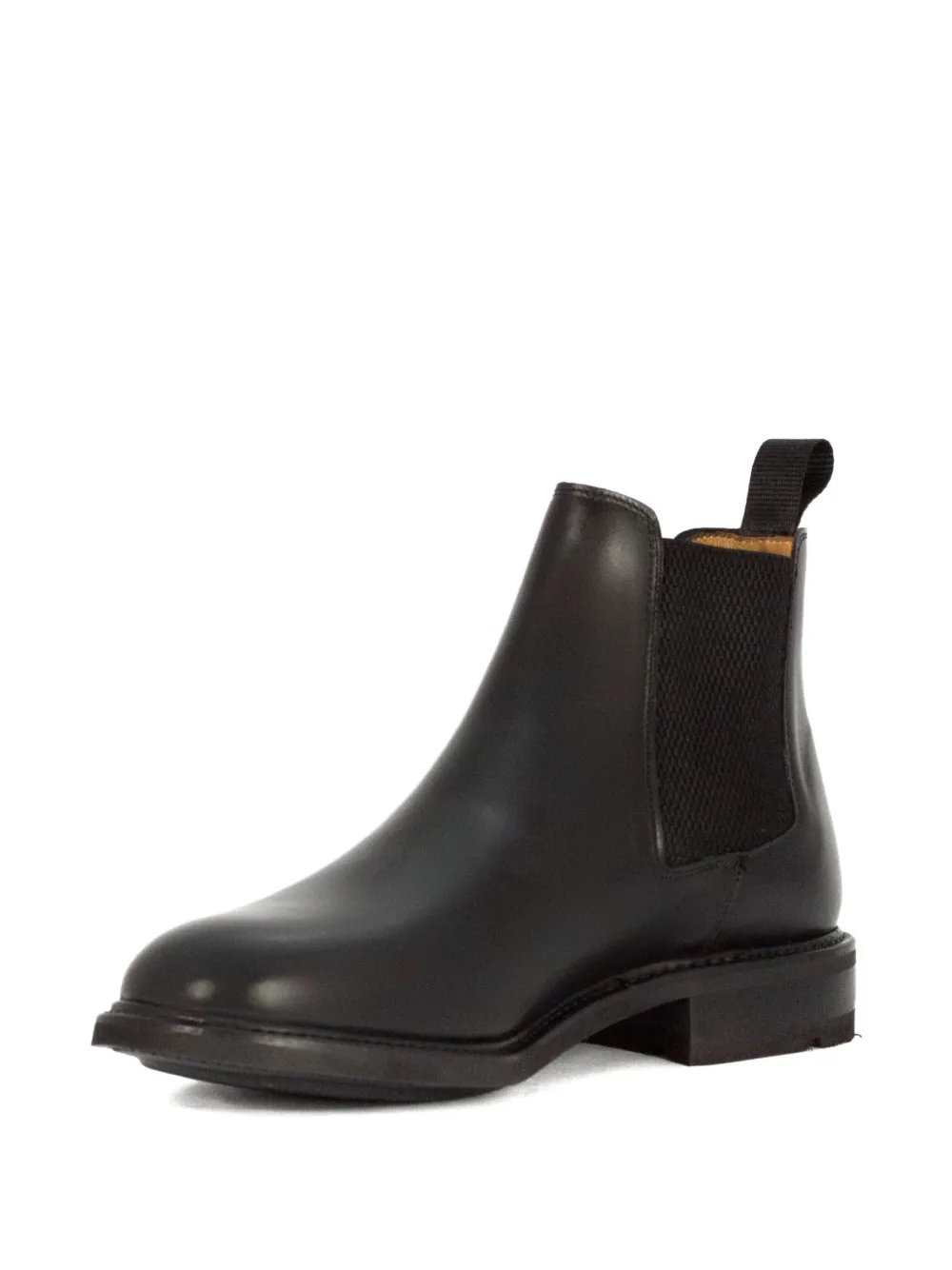 Berwick Shoes 303-K1 laarzen met elastisch vlak en treklus Zwart