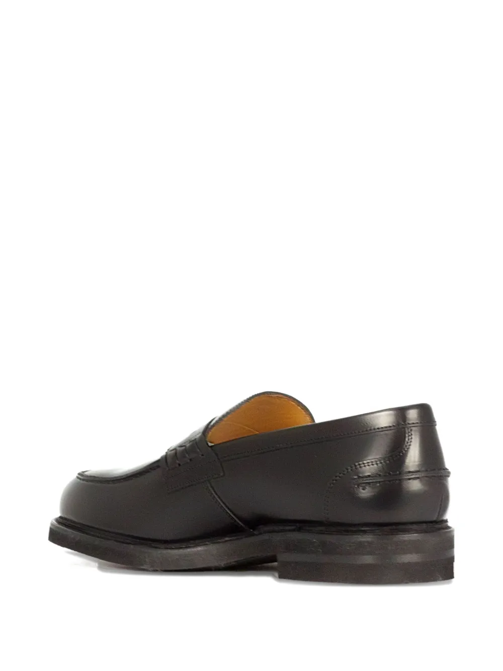 Berwick Shoes leather loafers Zwart